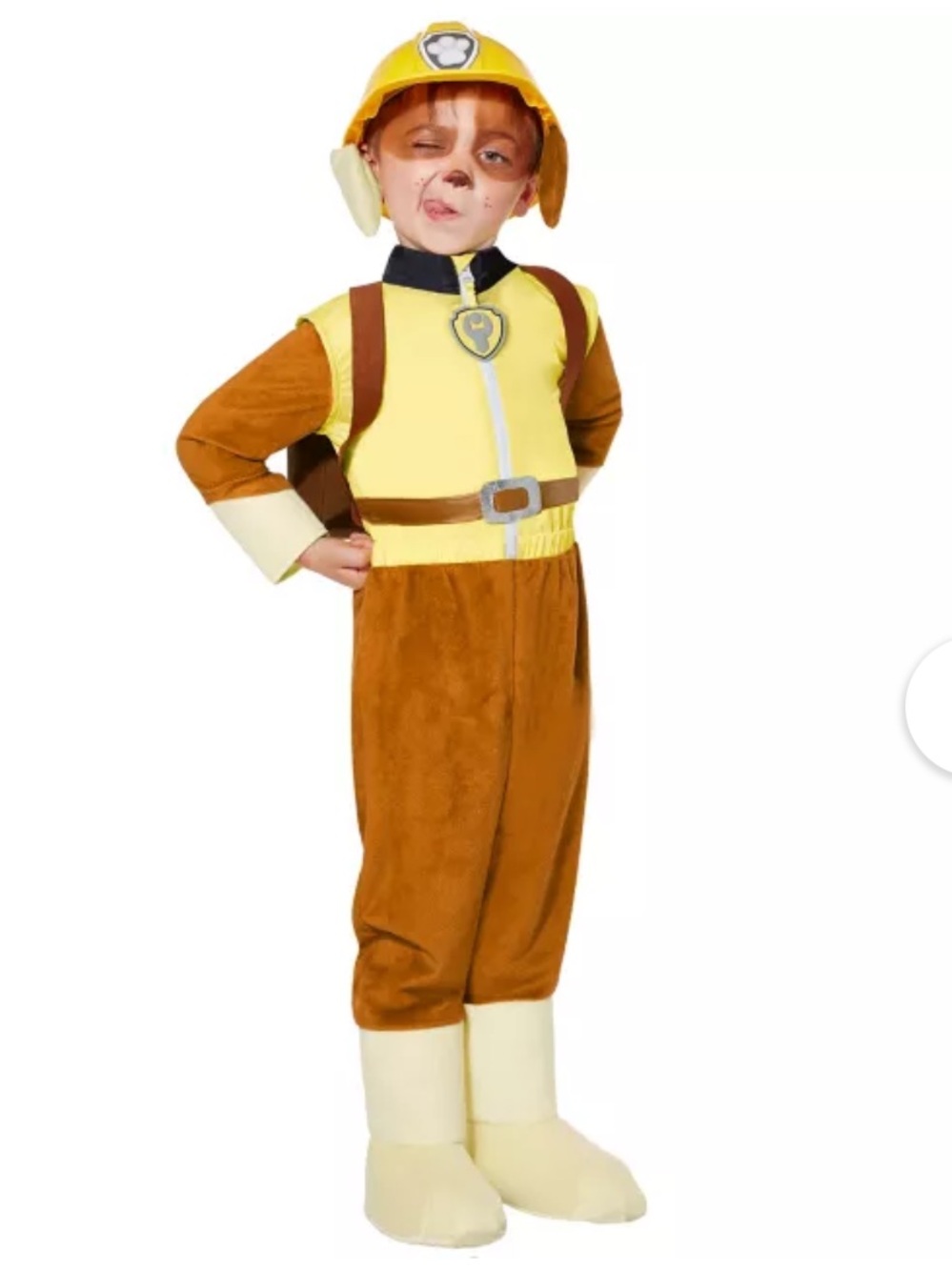 PAW Patrol Rubble Toddler Costume 3-4T